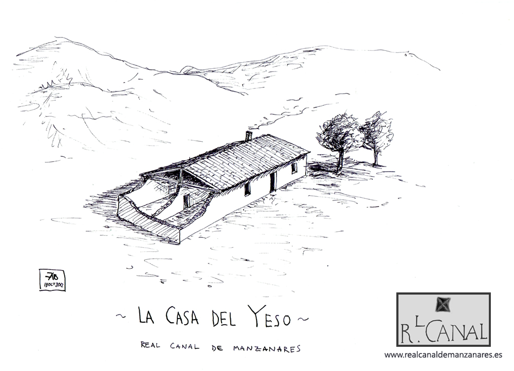 Perspectiva imaginaria de la Casa del Yeso. Por Álvaro Bonet