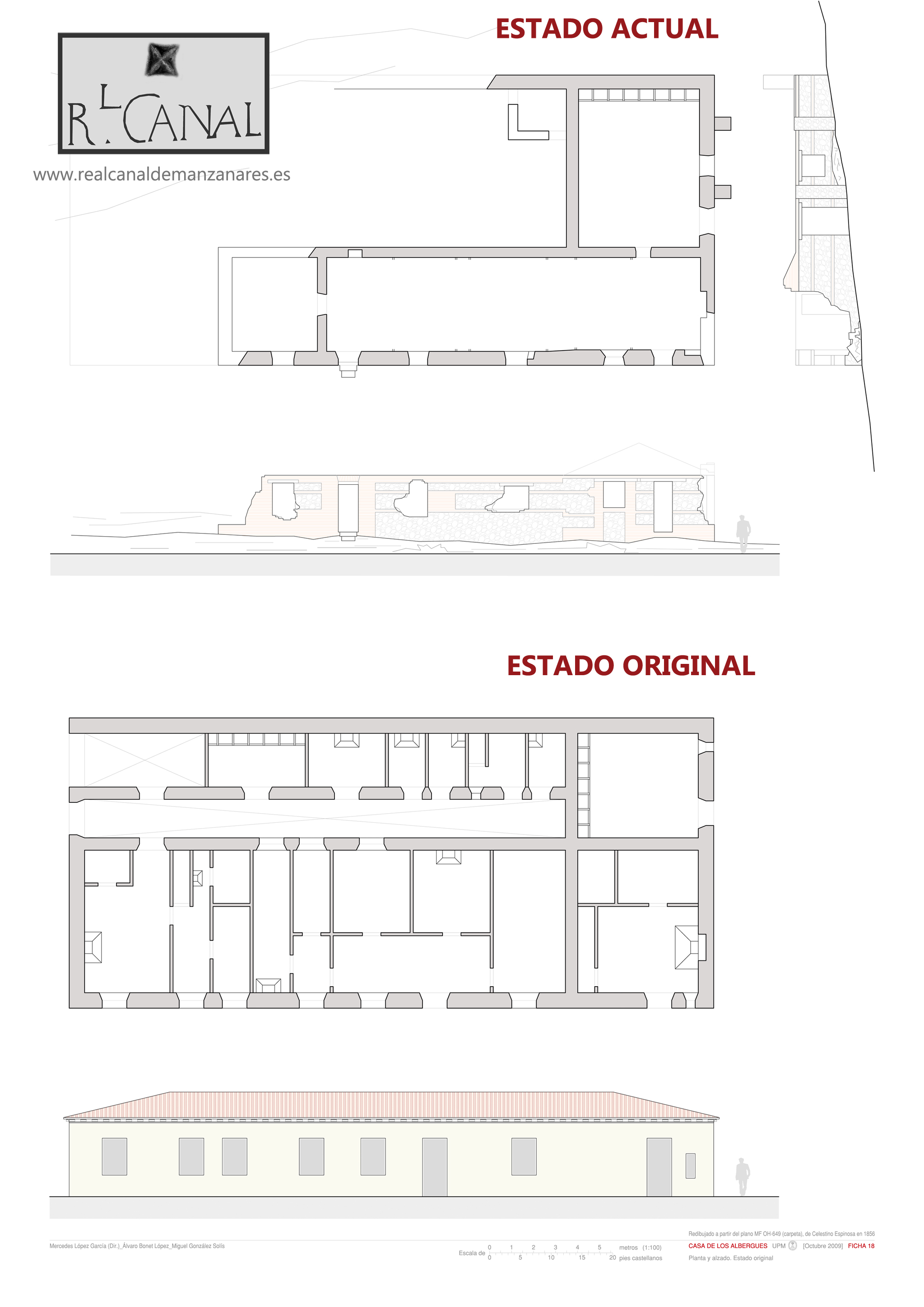 Levantamiento y restitución de la Casa de Los Albergues